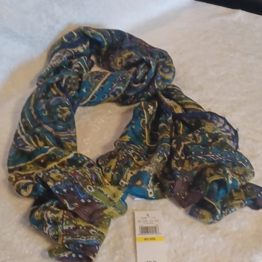 Van Heusen scarf 20x67 inches scarves blue and green